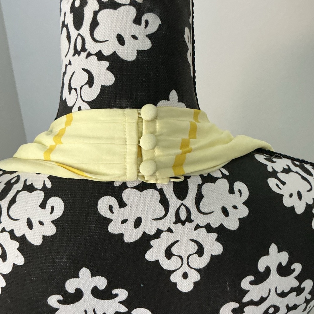 Banana Republic Strapless Dress in Light Yellow Sz 12 - Picture 8 of 15